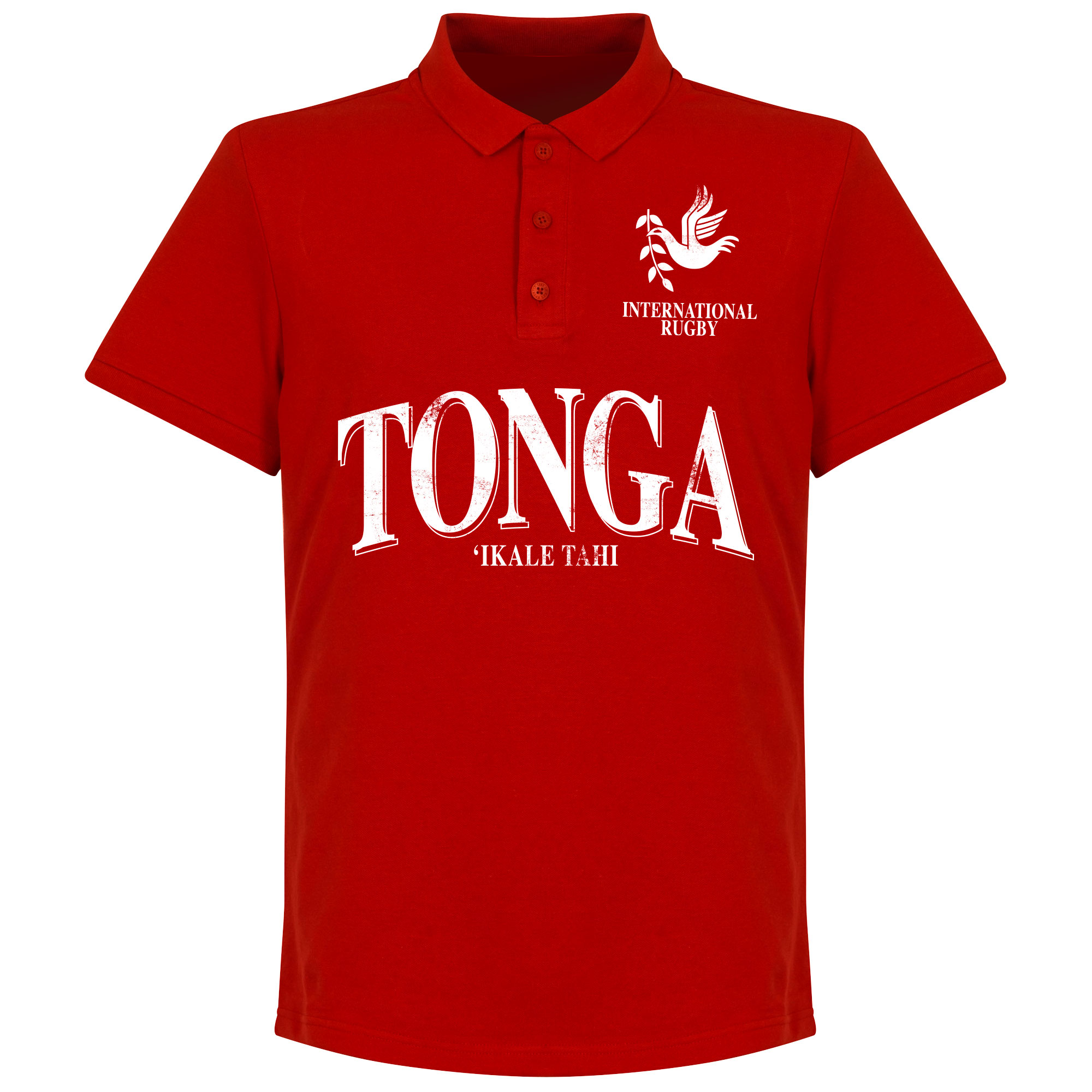 Tonga Rugby Polo - Rood - L