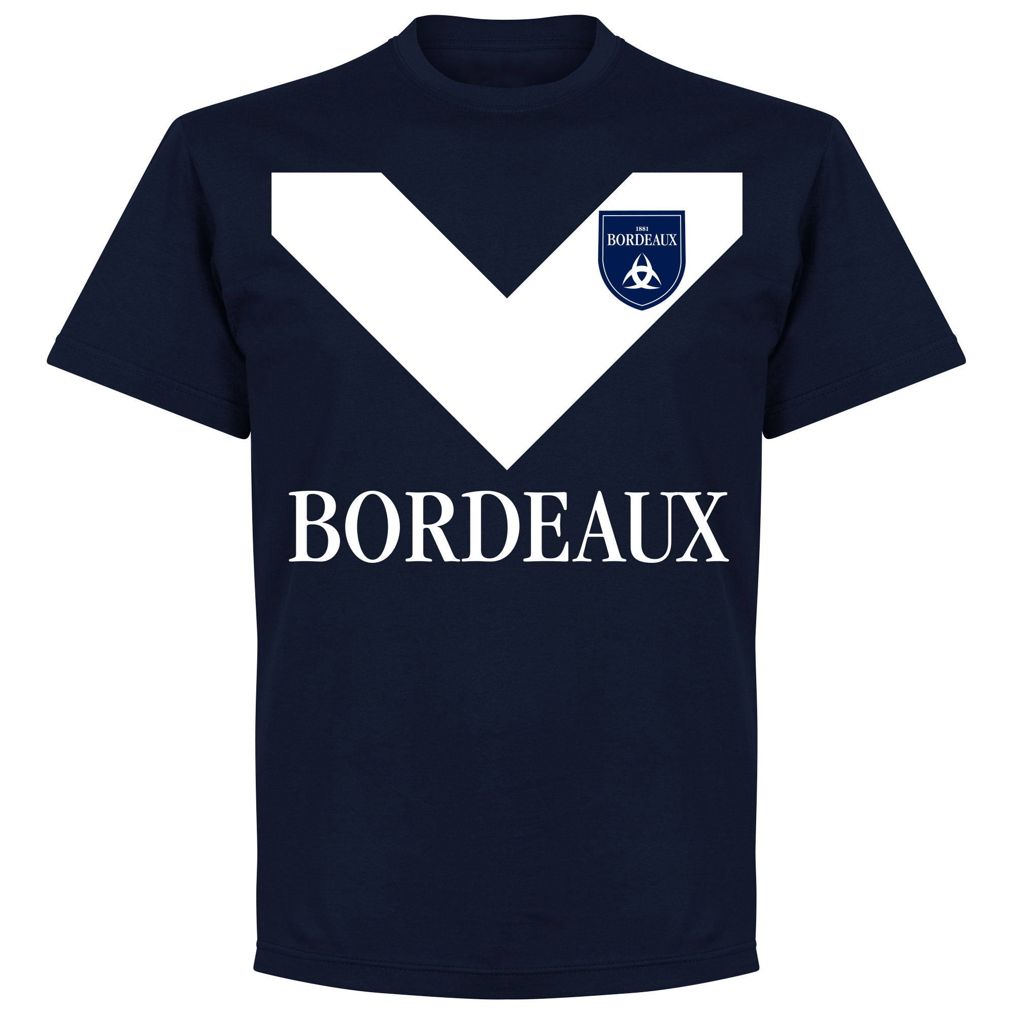 Bordeaux Team T-Shirt - Navy - XXXL