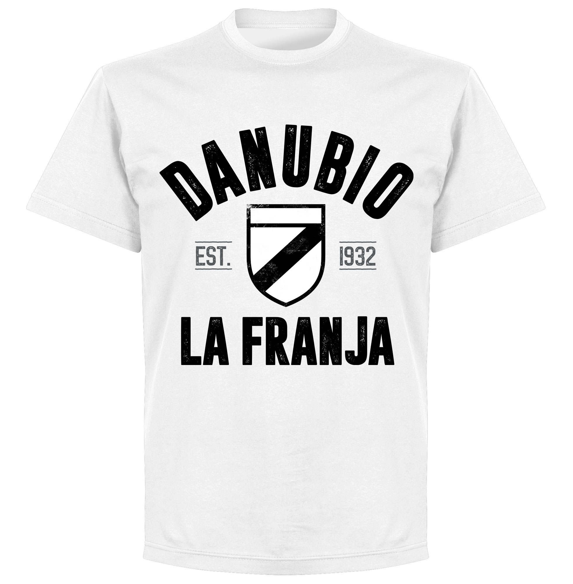 Danubio Established T-shirt - Wit - XXXXL