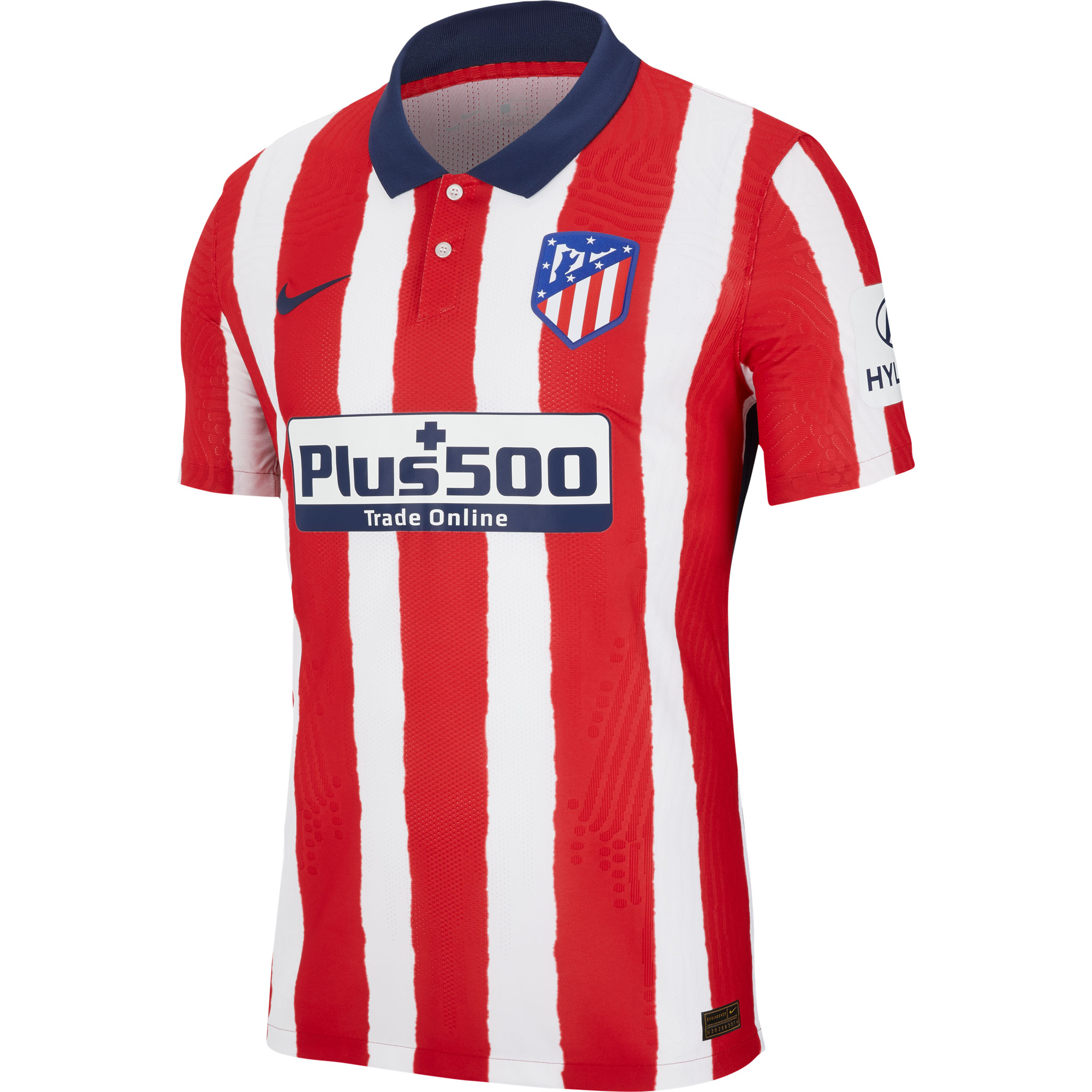Atletico Madrid Authentic Vapor Match Shirt Thuis 2020-2021