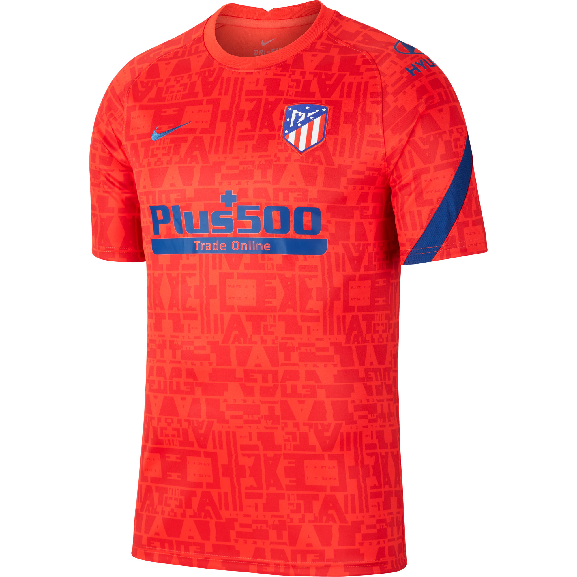 Atletico Madrid Breath Warming Up Shirt 2020-2021 - Rood