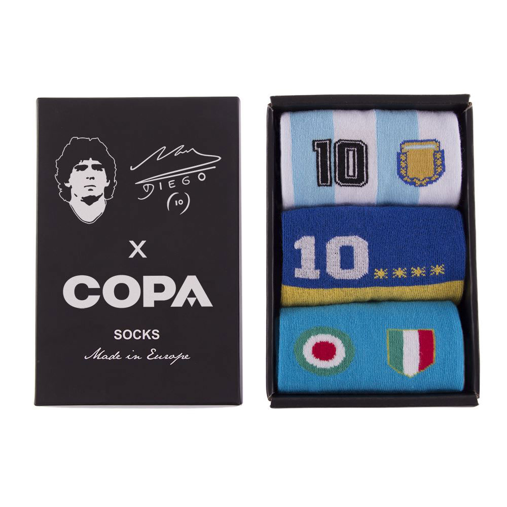 Maradona X Nummer 10 Sokken Box Set - Maat 40-46