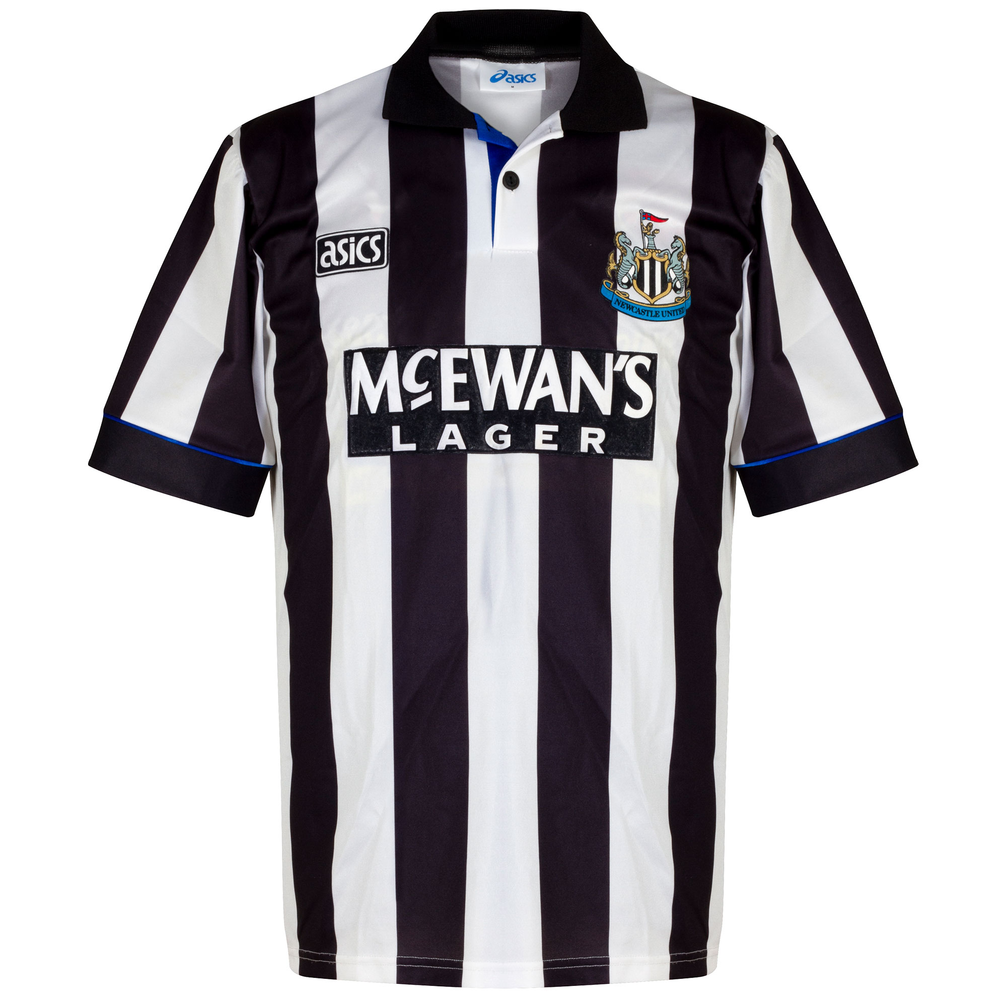 Newcastle United Home football shirt 1991 - 1993. Sponsored by ...