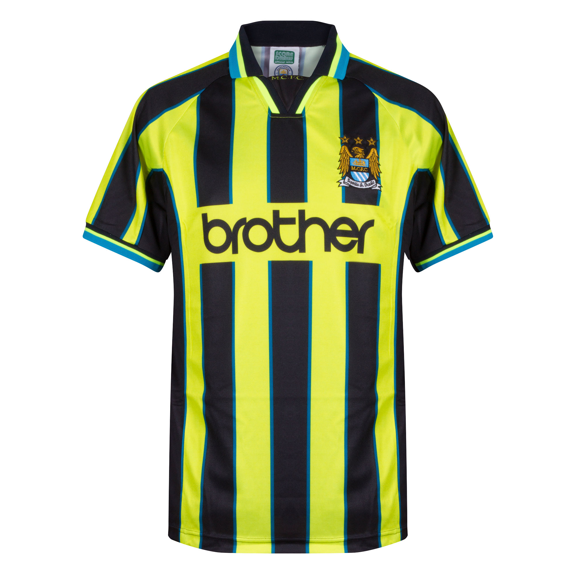Buy Retro Replica Manchester City old fashioned football shirts and ...