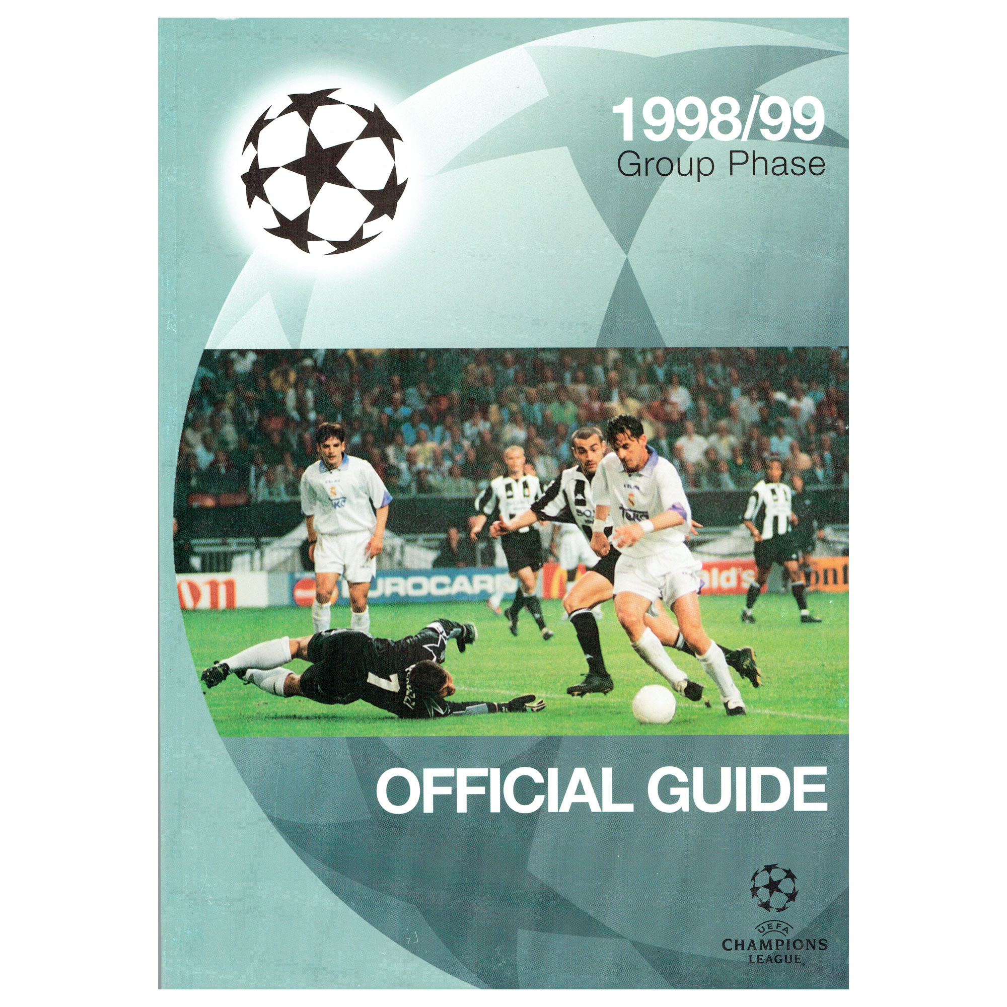 1998 Champions League Official Guide Book for Group Phase